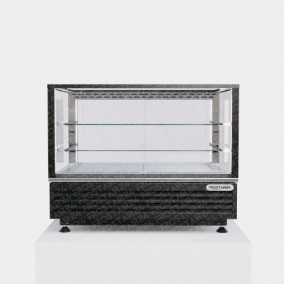 Black Showcase Size 90 Frost Air FROST AIR 24 Showcase