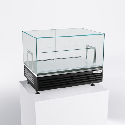 Frameless French Showcase Refrigerator Size 90 Frost Air FROST AIR 24 Showcase